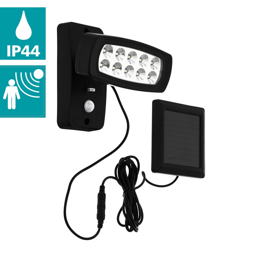 Eglo - LED solarno zidno svetlo sa senzorom LED/1,2V 600 mAh IP44