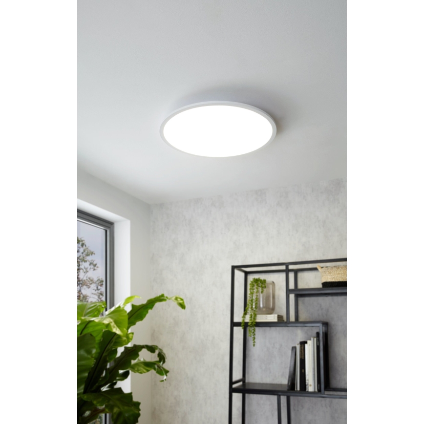 Eglo - LED prigušiva plafonska lampa LED/30W/230V + daljinski upravljač