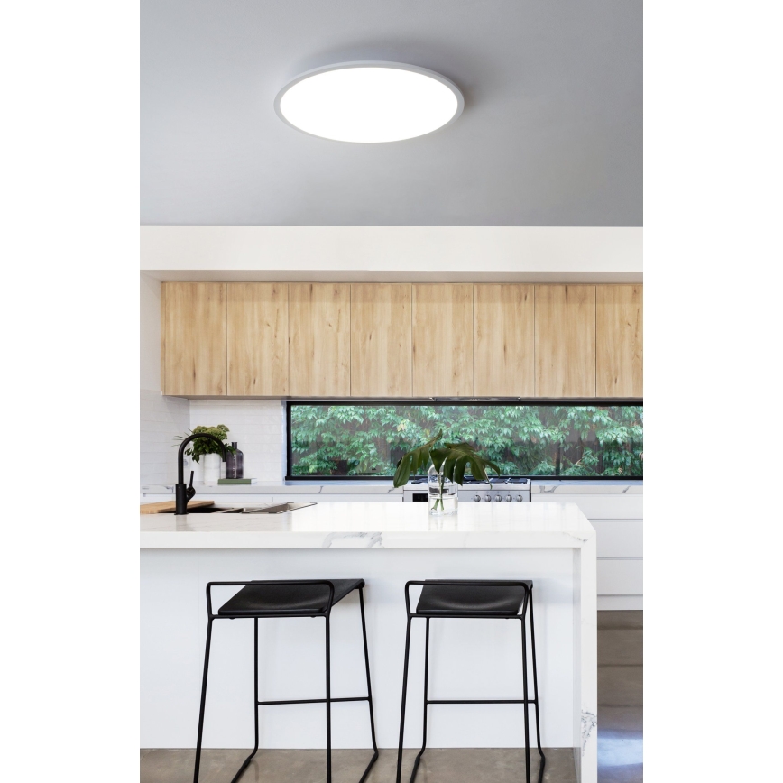 Eglo - LED prigušiva plafonska lampa LED/30W/230V + daljinski upravljač