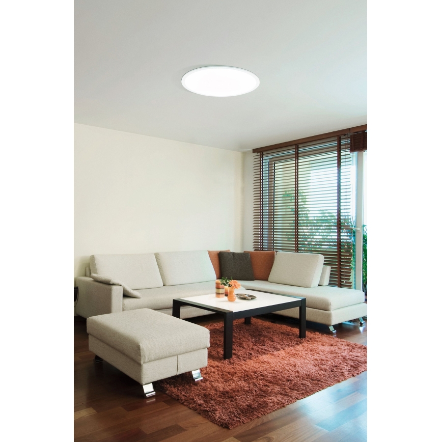 Eglo - LED prigušiva plafonska lampa LED/30W/230V + daljinski upravljač