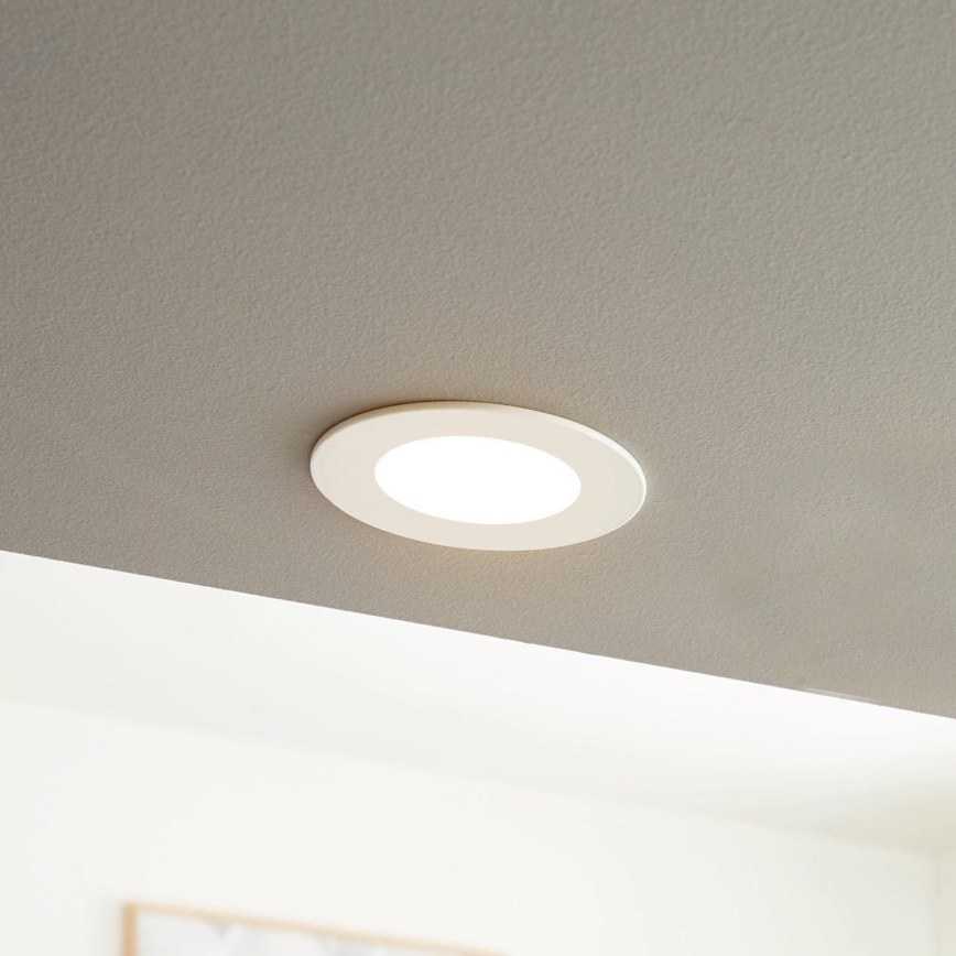 Eglo - LED prigušiva ugradna plafonska svetiljka LED/5W/230V + daljinski upravljač prečnik 12 cm