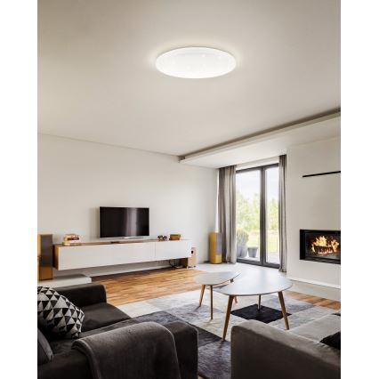 Eglo - prigušiva LED kupatilska svetiljka LED/12W/230V IP44 + daljinski upravljač