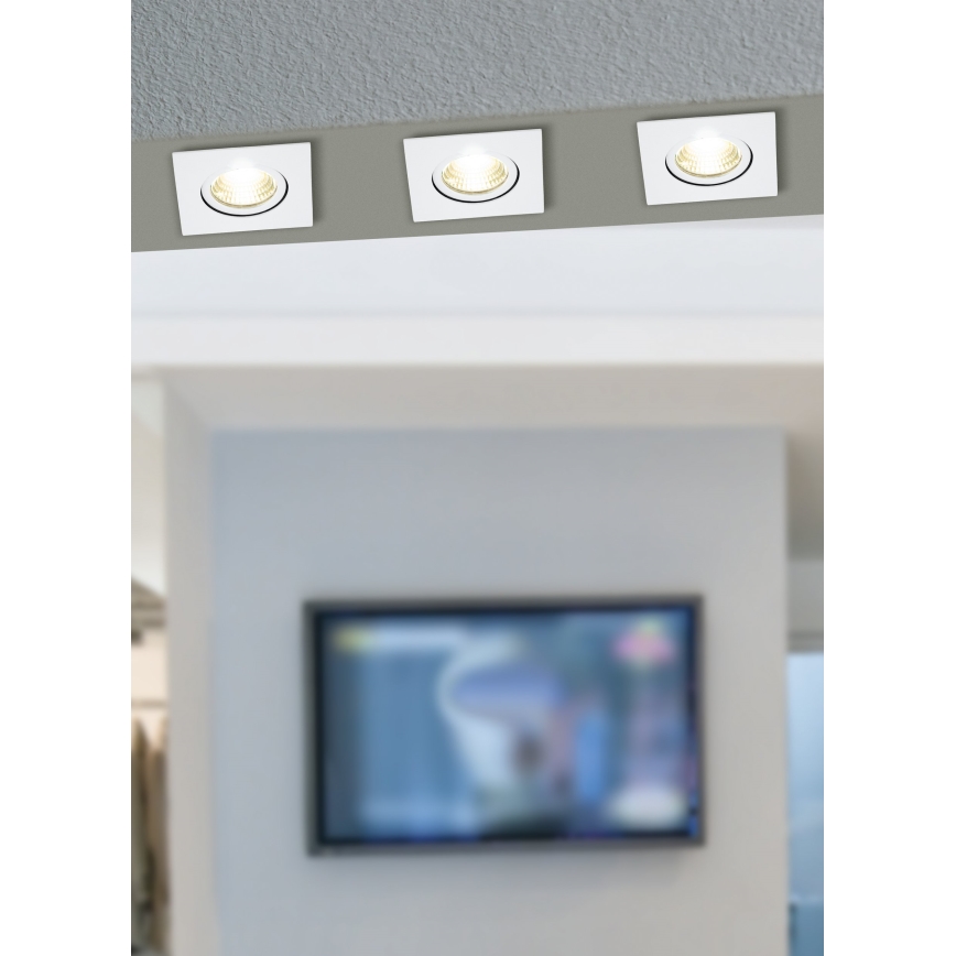Eglo - LED prigušiva ugradna svetiljka LED/6W/230V