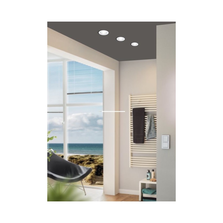 Eglo - LED prigušiva ugradna svetiljka LED/6W/230V