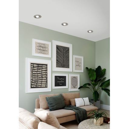 Eglo - LED prigušiva ugradna plafonska svetiljka LED/6W/230V