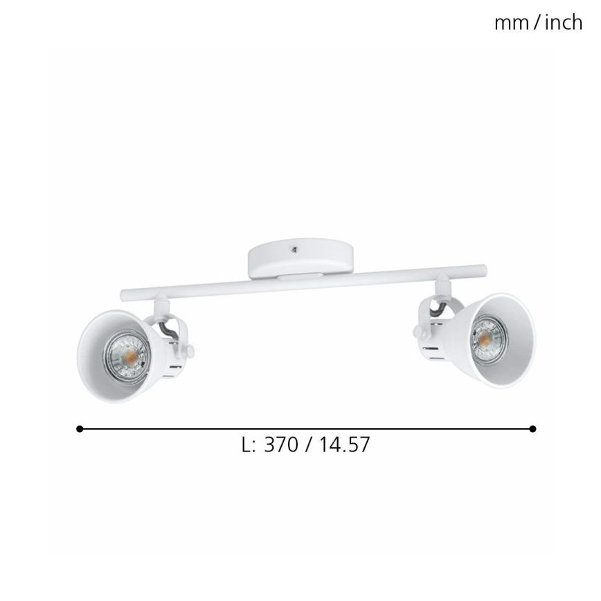 Eglo - LED spot svetlo 2xGU10/3,3W/230V