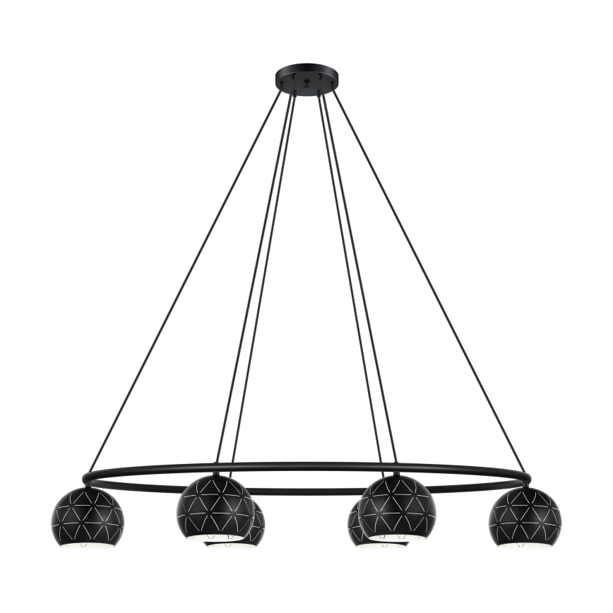 Eglo - Luster na sajli 6xE14/40W/230V