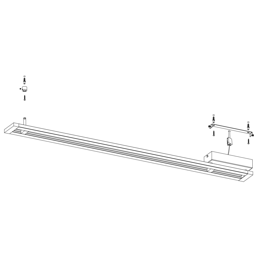 Eglo 98491 - LED prigušiva plafonska svetiljka AMONTILLADO LED/27W/230V