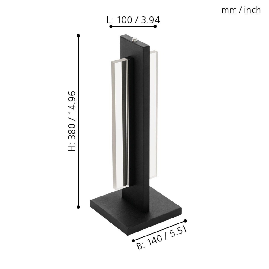 Eglo - LED prigušiva stona lampa LED/15W/230V