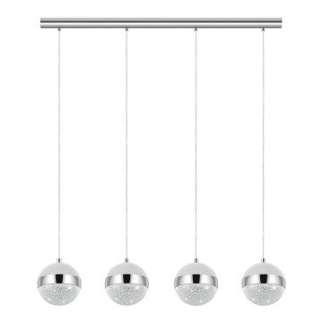 Eglo 98557 - LED luster na lanku LICOROTO 4xG9/3W/230V