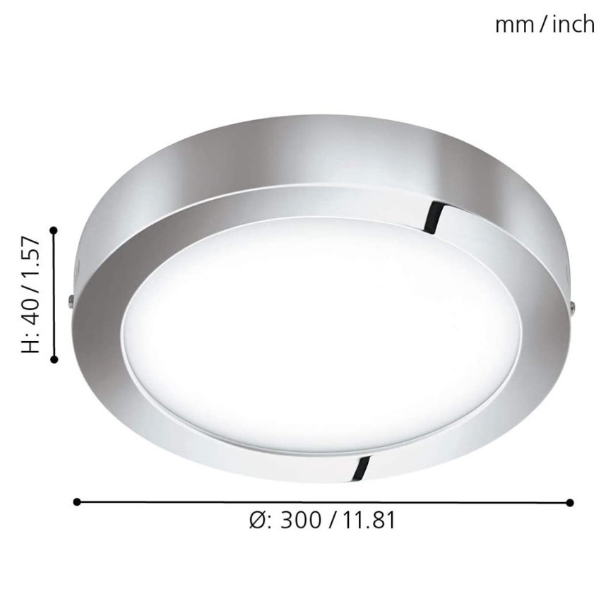 Eglo 98559 - LED RGB prigušiva plafonska lampa FUEVA-C LED/21W/230V preč. 30 cm