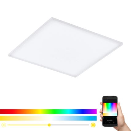 Eglo - LED RGB prigušiva plafonska lampa TURCONA-C LED/30W/230V + daljinski upravljač