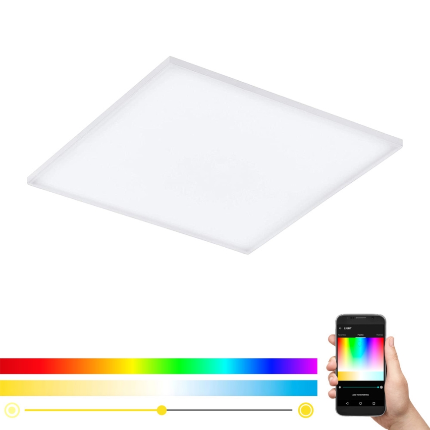 Eglo - LED RGB prigušiva plafonska lampa TURCONA-C LED/30W/230V + daljinski upravljač