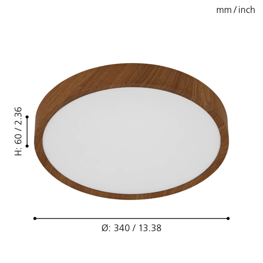 Eglo - LED plafonsko svetlo LED/14,6W/230V