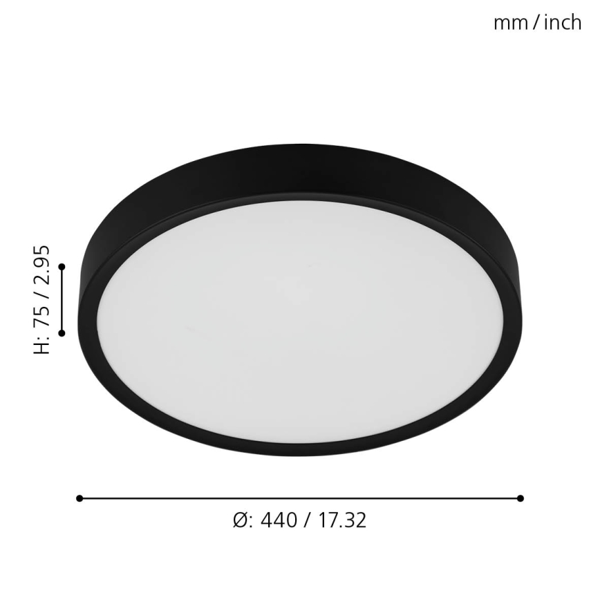 Eglo - LED plafonsko svetlo LED/33,5W/230V