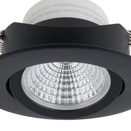Eglo - LED prigušiva ugradno plafonsko svetlo LED/6W/230V