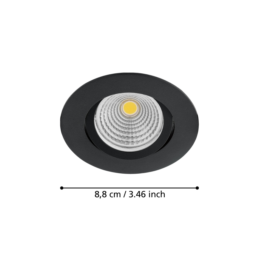Eglo - LED prigušiva ugradno plafonsko svetlo LED/6W/230V