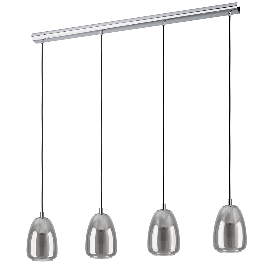 Eglo - Luster na sajli 4xE27/40W/230V