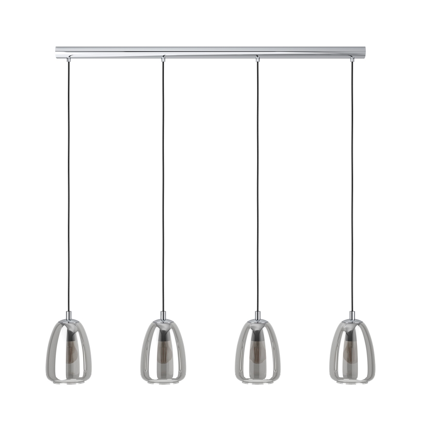 Eglo - Luster na sajli 4xE27/40W/230V