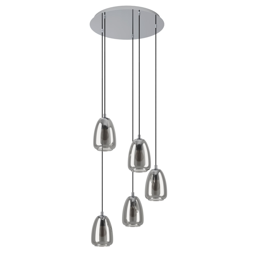 Eglo - Luster na sajli 5xE27/40W/230V
