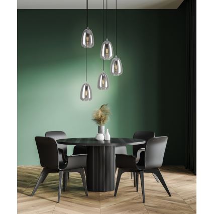 Eglo - Luster na sajli 5xE27/40W/230V
