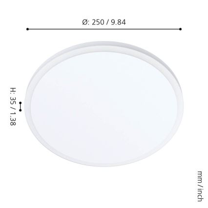Eglo - LED plafonjera LED/11,4W/230V