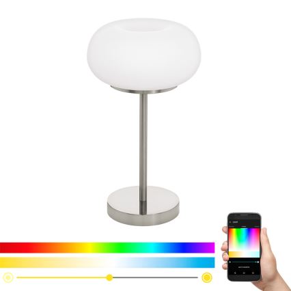 Eglo - LED RGB prigušiva stona lampa OPTICA-C LED/16W/230V prečnik 27,5 cm