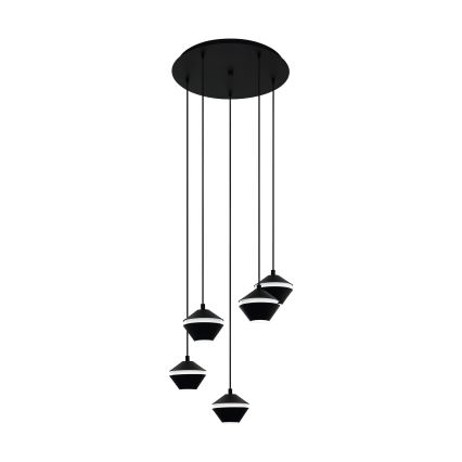 Eglo 98683 - LED luster na sajli PERPIGO 5xGU10/5W/230V