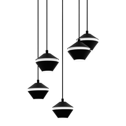 Eglo 98683 - LED luster na sajli PERPIGO 5xGU10/5W/230V