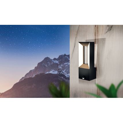 Eglo - LED spoljašnje svetlo sa senzorom 2xLED/5W/230V IP44