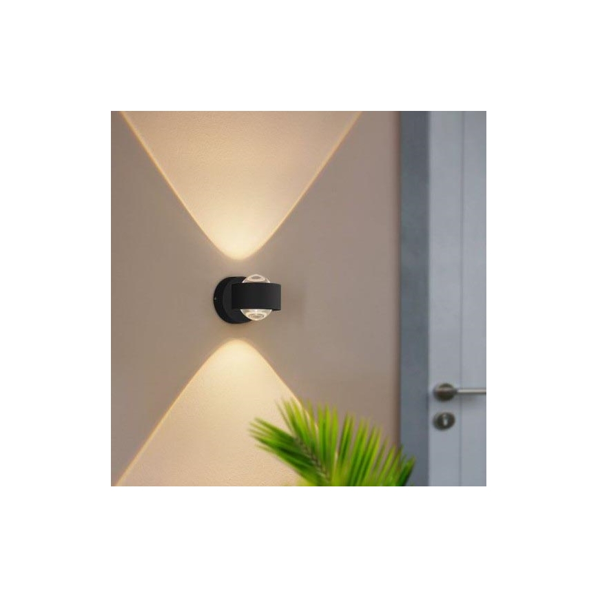 Eglo - LED spoljašnje zidno svetlo 2xLED/2W/230V IP44