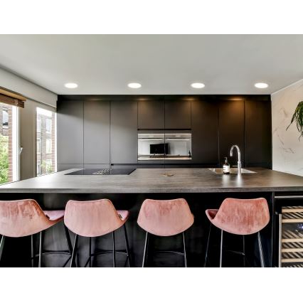 Eglo - LED prigušiva kupatilska ugradna svetiljka LED/16,5W/230V IP44 ZigBee prečnik 21,6 cm