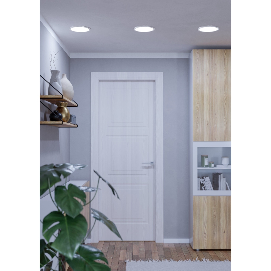 Eglo - LED prigušiva ugradna stropna kupatilska svetiljka LED/16,5W/230V IP44 ZigBee prečnik 21,6 cm