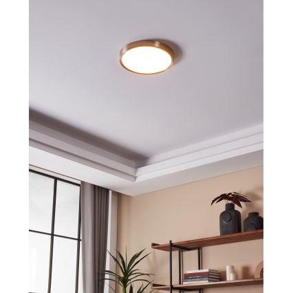 Eglo - LED prigušiva plafonska lampa za kupatilo, LED/19,5W/230V, 2700-6500K, IP44, ZigBee, prečnik 28,5 cm