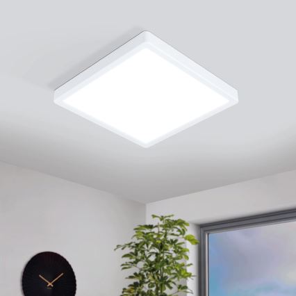 Eglo - LED prigušiva plafonska svetiljka za kupatilo LED/19,5W/230V 2700-6500K IP44 ZigBee 28,5x28,5 cm