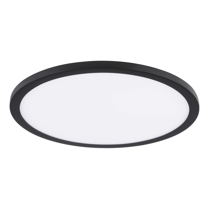 Eglo - LED ugradna svetiljka LED/22W/230V 3000K crna prečnika 22,5 cm