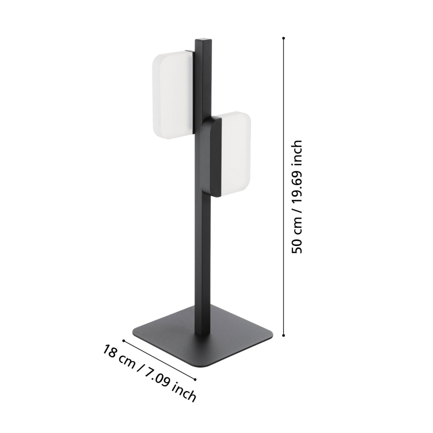 Eglo 98878 - LED stona lampa ERVIDEL 2xLED/4,5W/230V
