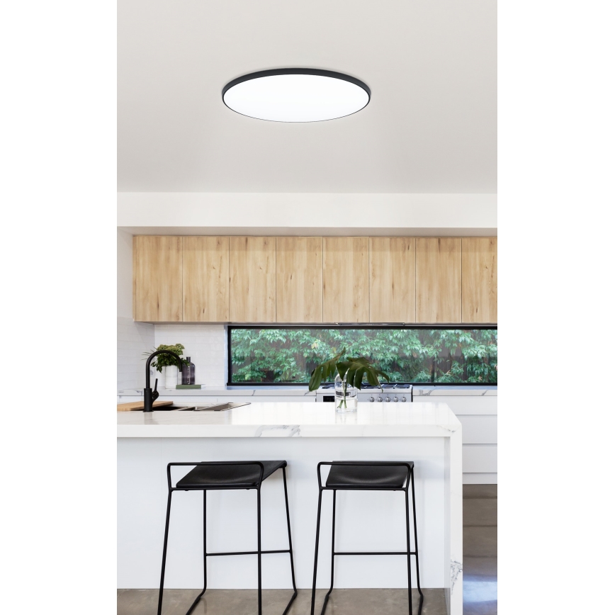 Eglo - LED prigušiva plafonska svetiljka LED/36W/230V + daljinski upravljač