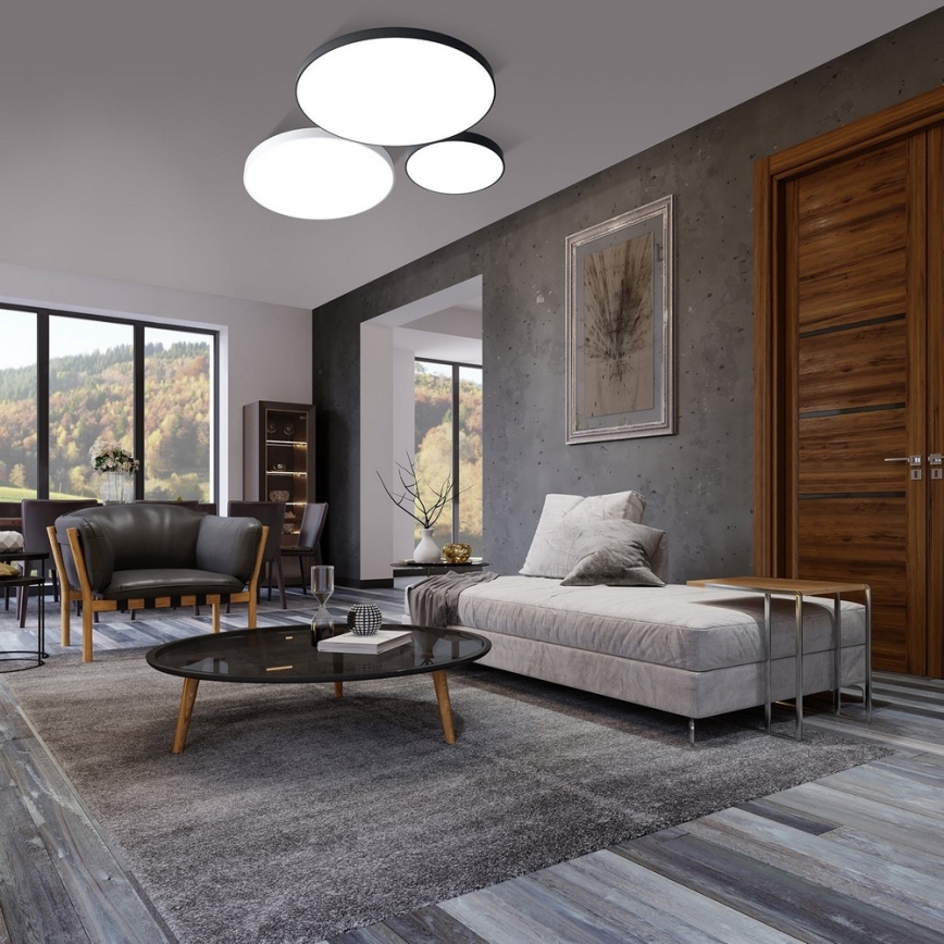 Eglo - LED prigušiva plafonska svetiljka LED/36W/230V + daljinski upravljač