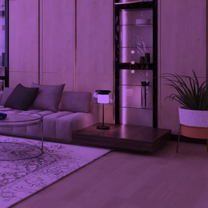 Eglo 99024 - LED RGB prigušiva stona lampa BRIAGLIA-C LED/15W/230V