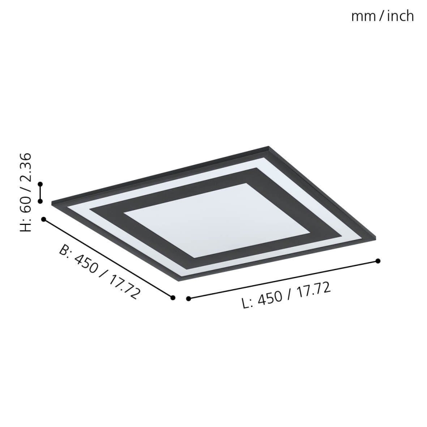 Eglo - LED plafonsko svetlo LED/24W/230V