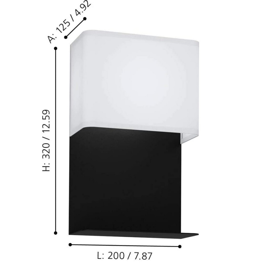 Eglo 99069 - LED zidno svetlo GALDAKAO LED/5,4W/230V