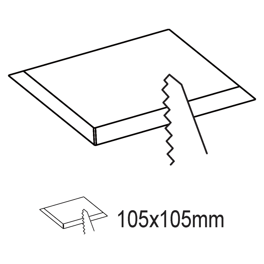 Eglo - LED ugradno svetlo LED/5,5W/230V 11,7x11,7 cm