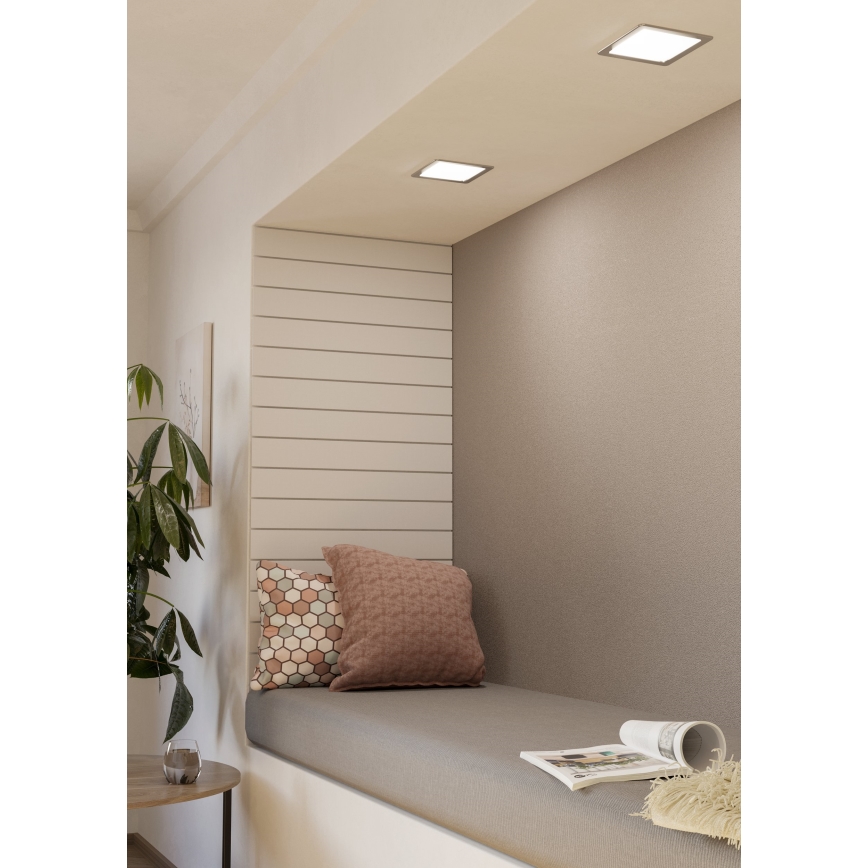 Eglo - Ugradno LED svetlo LED/10,5W/230V 16,6x16,6 cm