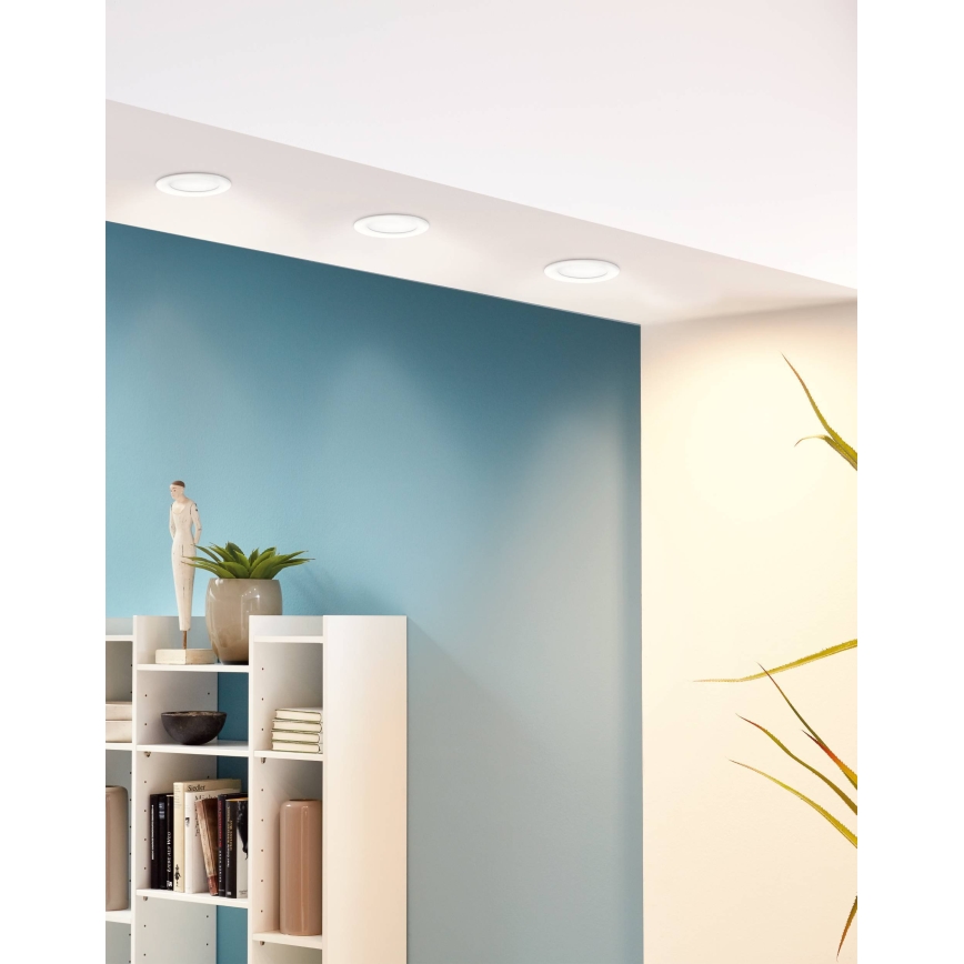 Eglo - LED prigušiva ugradna plafonska svetiljka LED/5,5W/230V pr. 11,7 cm