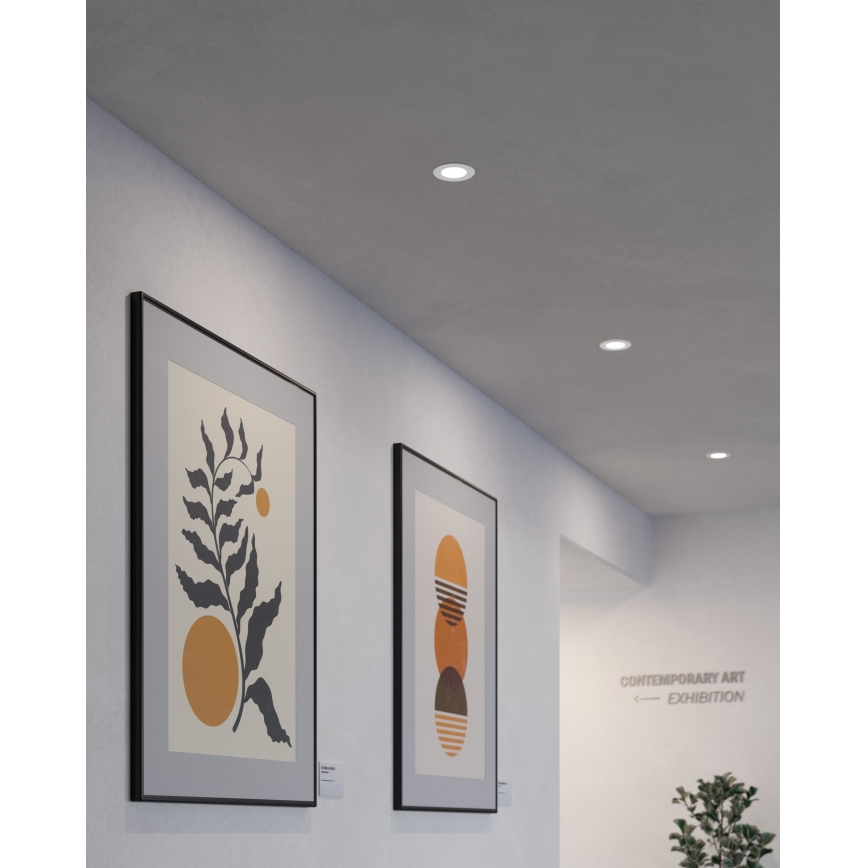 Eglo - LED kupatilsko ugradno svetlo LED/2,7W/230V IP44 Ø 8,6 cm