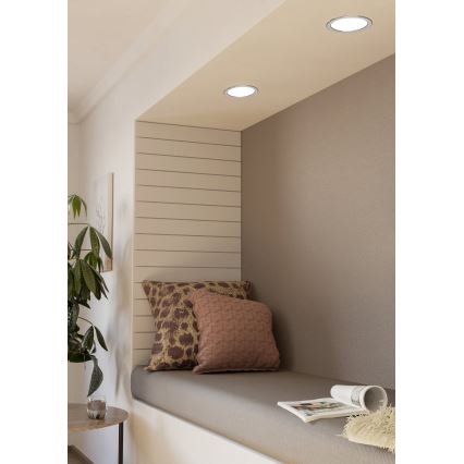 Eglo - LED kupatilsko ugradno plafonsko svetlo LED/10,5W/230V IP44 prečnik 16,6 cm
