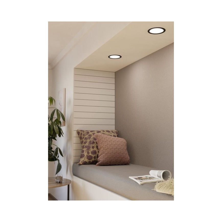 Eglo - LED ugradno svetlo za kupatilo LED/10,5W/230V IP44, prečnik 16,6 cm