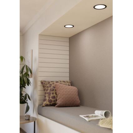 Eglo - LED kupatilska ugradna svetiljka LED/10,5W/230V IP44 prečnik 16,6 cm