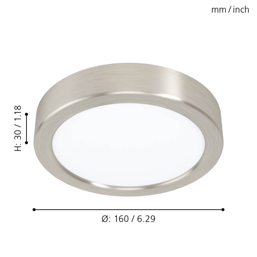 Eglo - LED plafonsko svetlo LED/10,5W/230V prečnika 16 cm